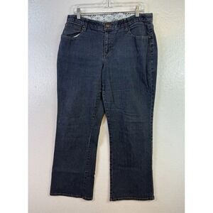 Cato Premium Jeans Womens Sz 16WP Blue Denim Straight Leg Stretch Comfort